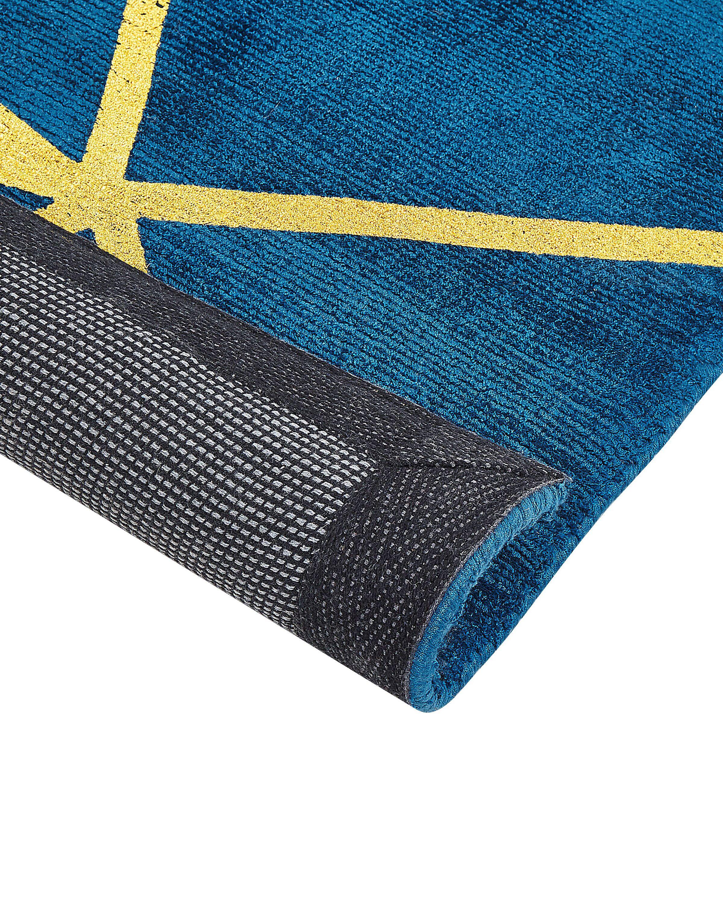 Beliani Teppich aus Viskose Modern HAVZA  