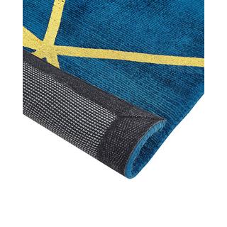 Beliani Teppich aus Viskose Modern HAVZA  