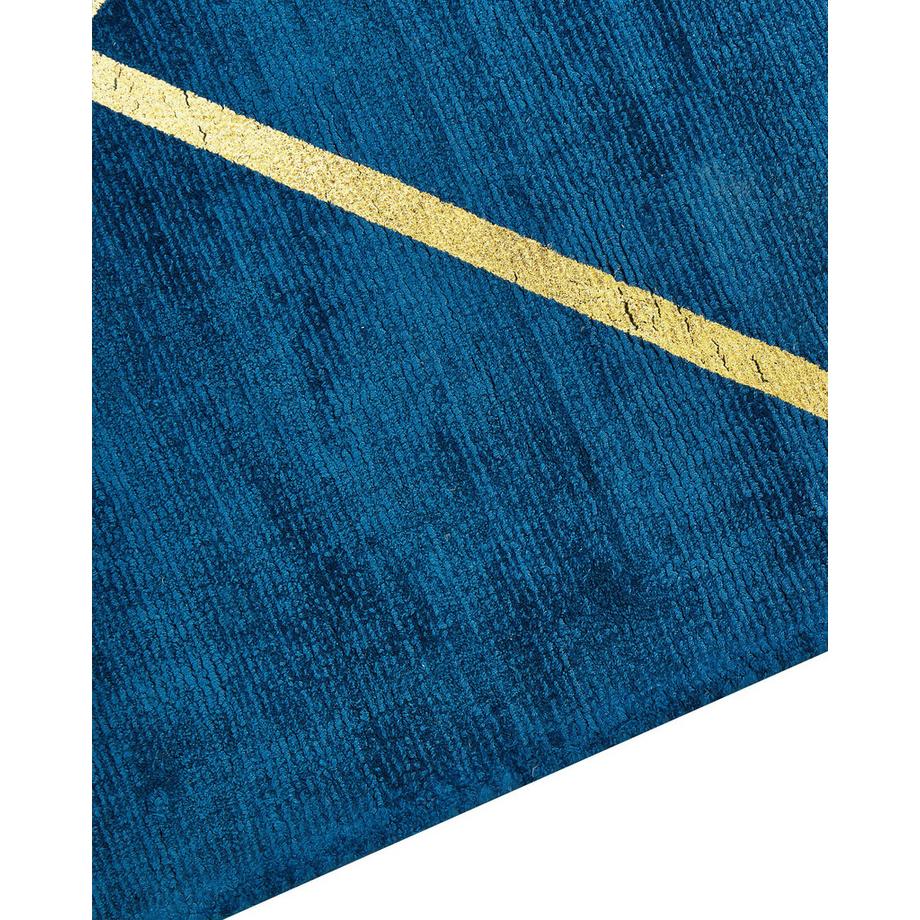 Beliani Tapis en Soie artificielle Moderne HAVZA  