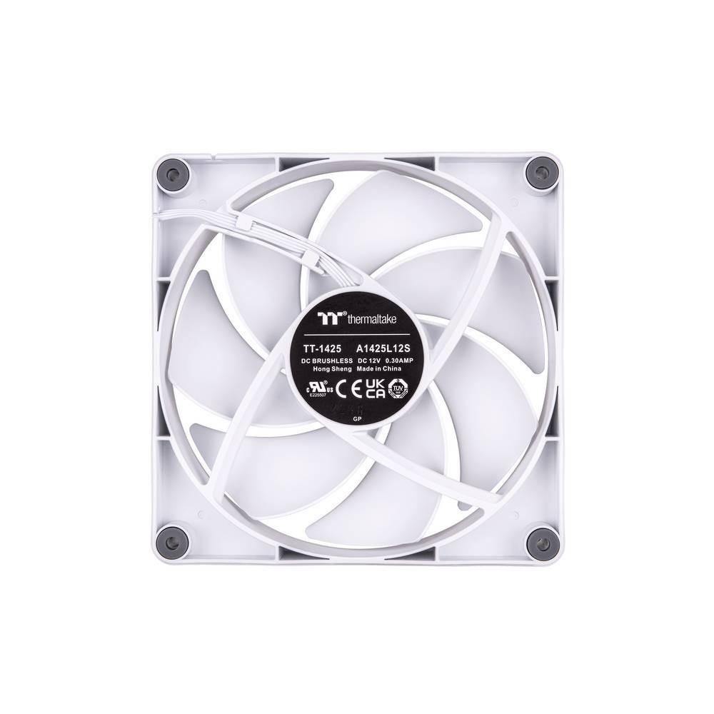 Thermaltake  CT140 PC Case per computer Ventilatore 14 cm Bianco 2 pz 