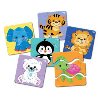 Activity-board  Jeu éducatif, puzzle ZigZag - Animaux 