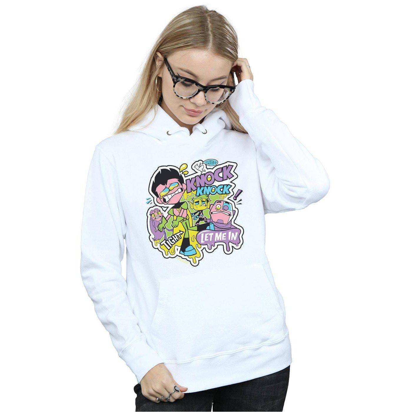DC COMICS Teen Titans Go Knock Knock Sweat à capuche  