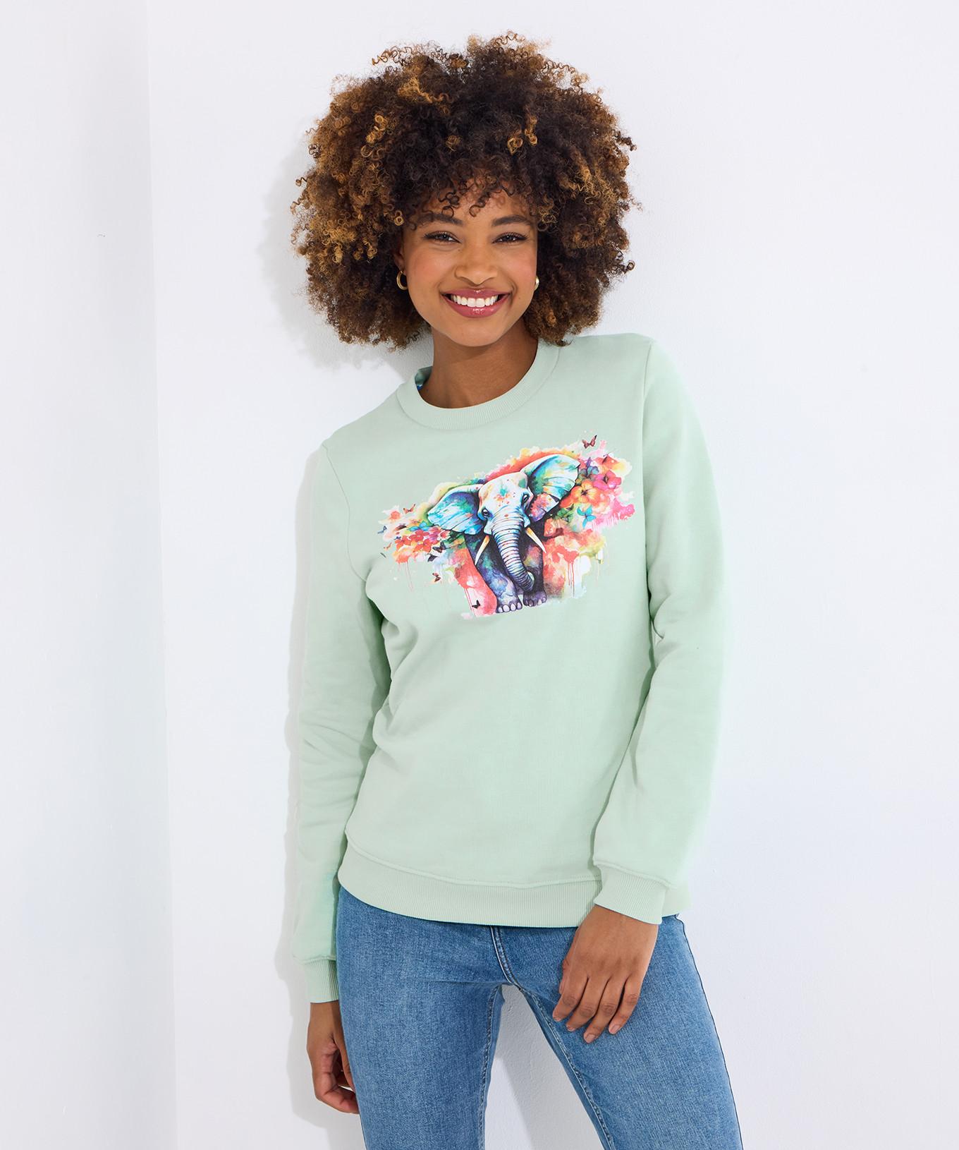 Joe Browns  Elefanten Grafik Sweatshirt 