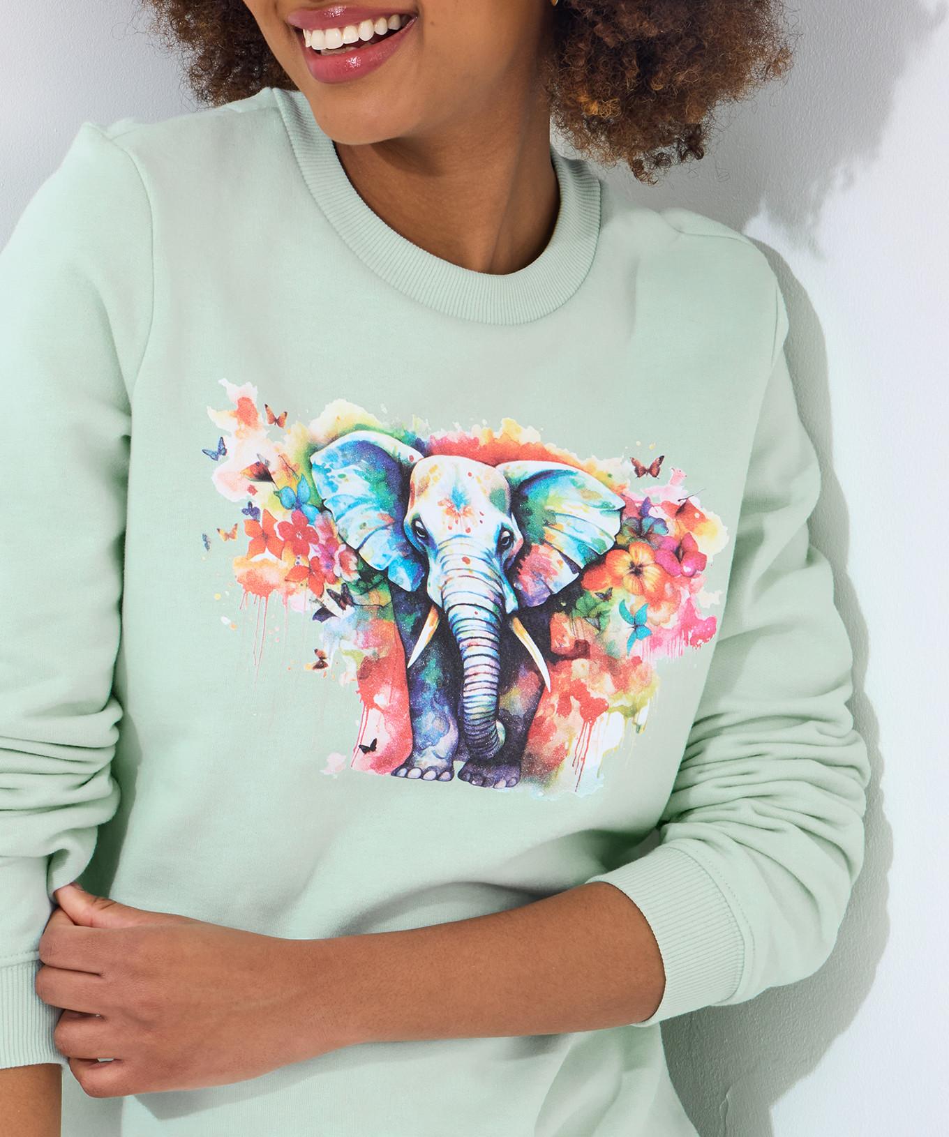 Joe Browns  Elefanten Grafik Sweatshirt 