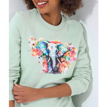 Elefanten Grafik Sweatshirt