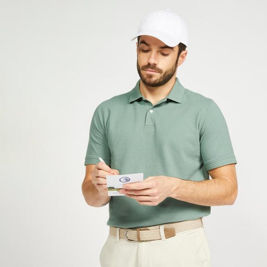 Polo da golf uomo maniche corte cotone