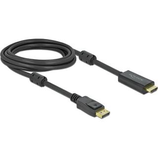 DeLock  Kabel DisplayPort - HDMI, aktiv DisplayPort - HDMI 