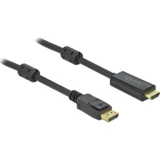 DeLock  Kabel DisplayPort - HDMI, aktiv DisplayPort - HDMI 
