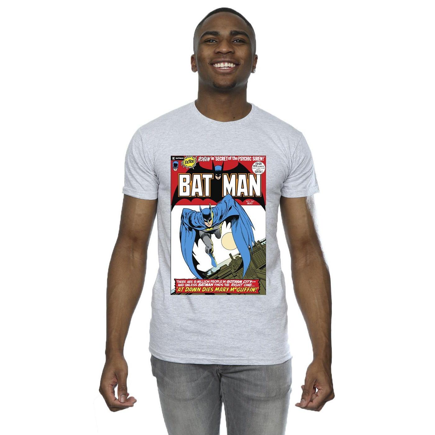 DC COMICS  Tshirt RUNNING BATMAN COVER 