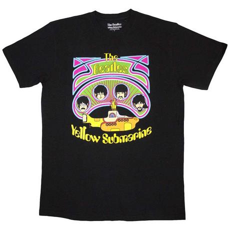 The Beatles  Yellow Submarine Heads In Circles V2 TShirt 