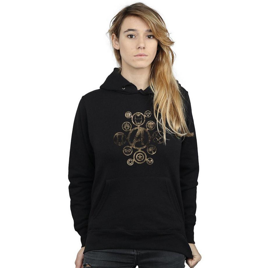 MARVEL Avengers Infinity War Felpa con Cappuccio  