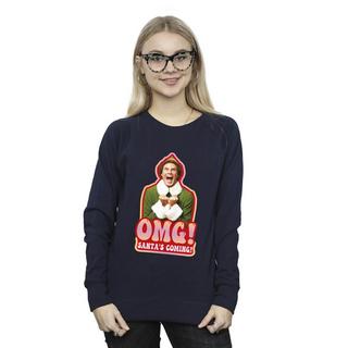 Elf Sweat Santa's Coming  