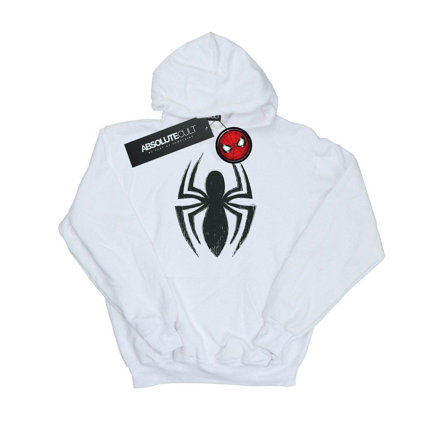 MARVEL  SpiderMan Ultimate Spider Logo Kapuzenpullover 