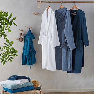 La Redoute Intérieurs  Kinderbademantel Scenario mit Kapuze 350 g/m² 