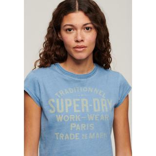 Superdry  t-shirt con maniche da workwear 