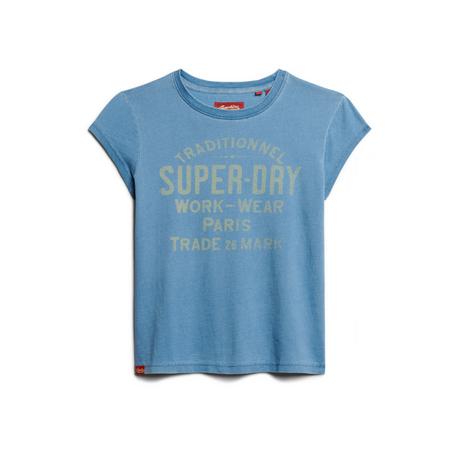 Superdry  t-shirt con maniche da workwear 