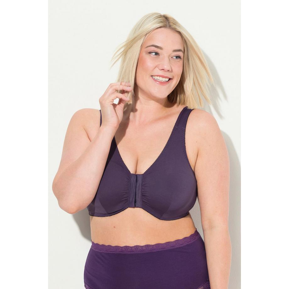 Ulla Popken Bustier Vorderverschluss C/D E/F Cup  