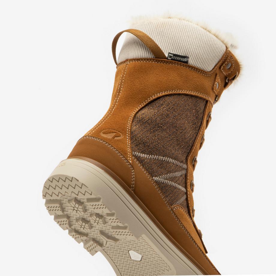QUECHUA Scarponi da neve pelle  