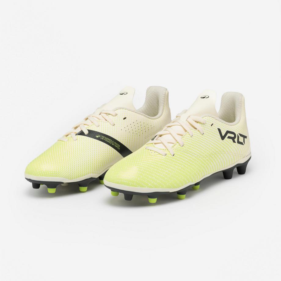 KIPSTA  Fussballschuhe mit Schnürung Kinder Viralto I FG White 
