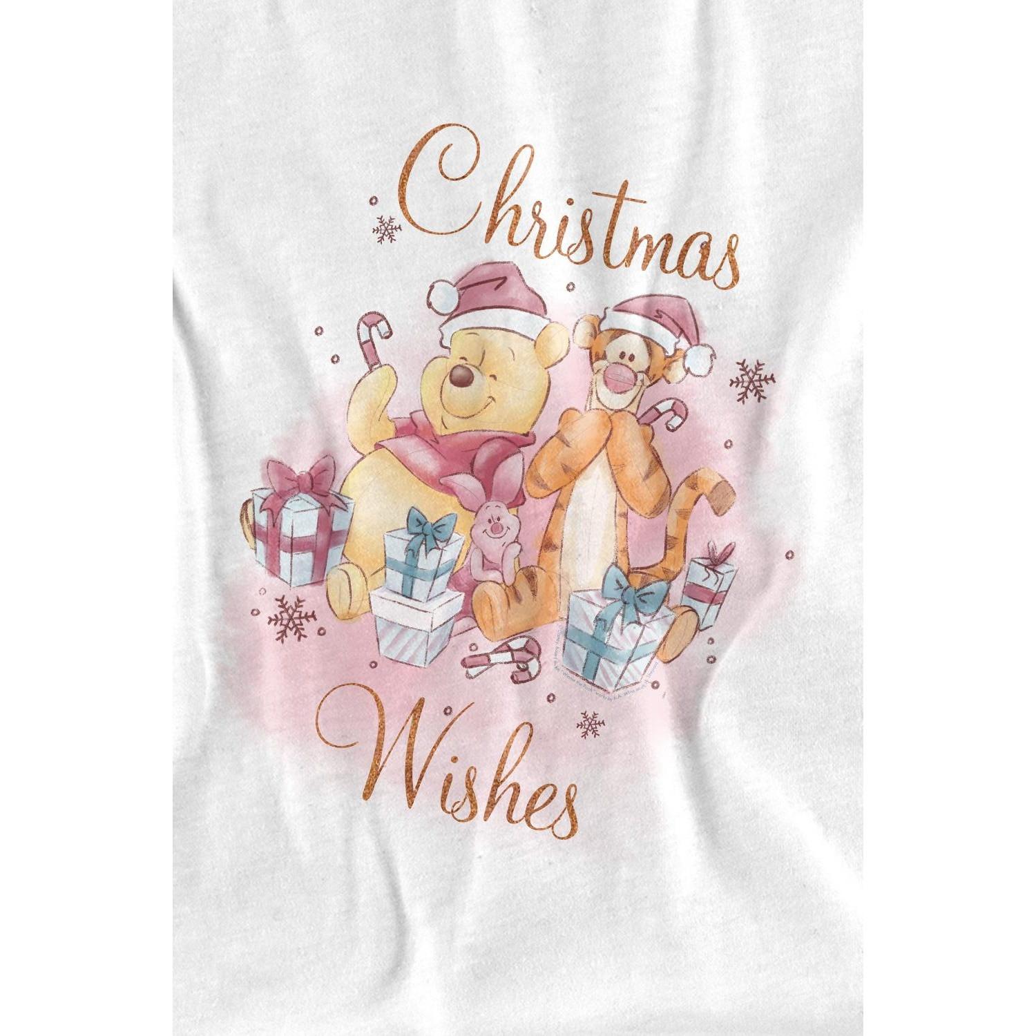 Winnie the Pooh  Christmas Wishes TShirt 