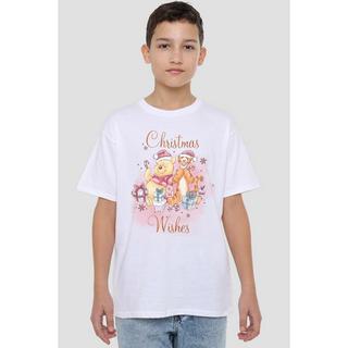 Winnie the Pooh  Christmas Wishes TShirt 