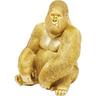 KARE Design Figurine déco Monkey Gorilla Side XL Or  
