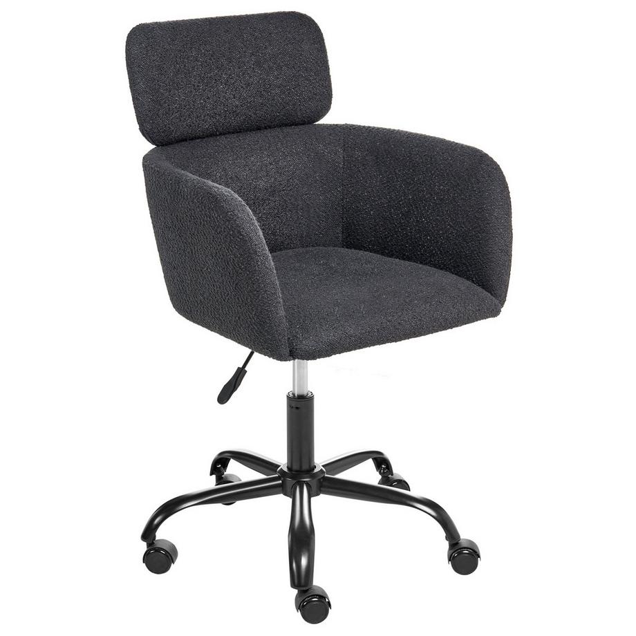Chaise de bureau en Bouclé  ALENA