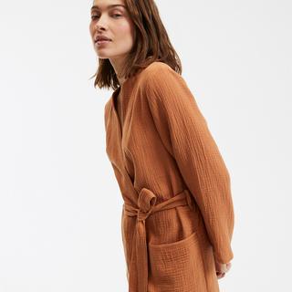 La Redoute Collections Peignoir Kimono en Gaze de Coton  