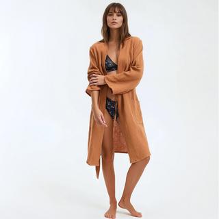 La Redoute Collections Peignoir Kimono en Gaze de Coton  