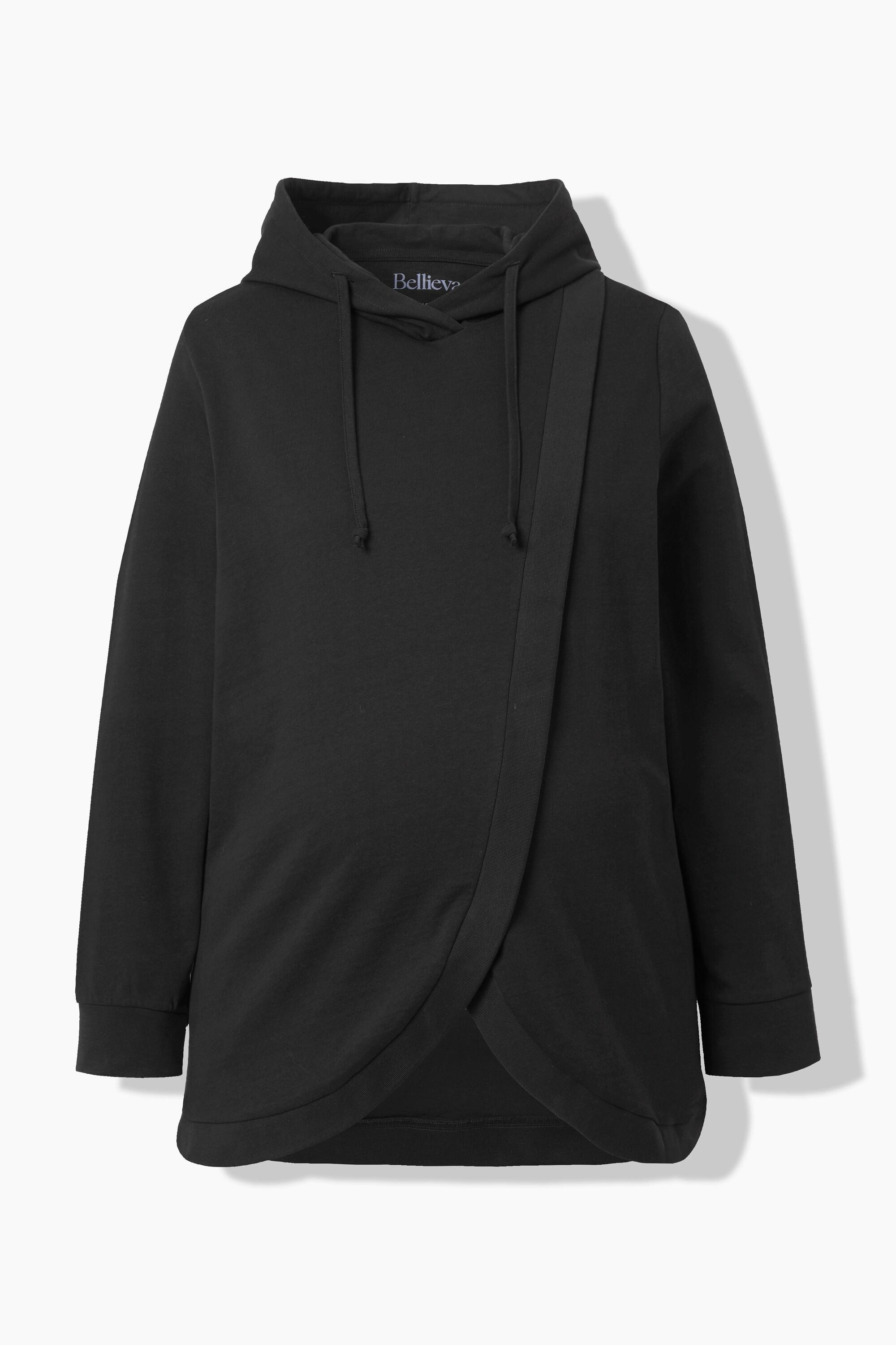 Ulla Popken Bellieva Felpa con Cappuccio Allattamento  