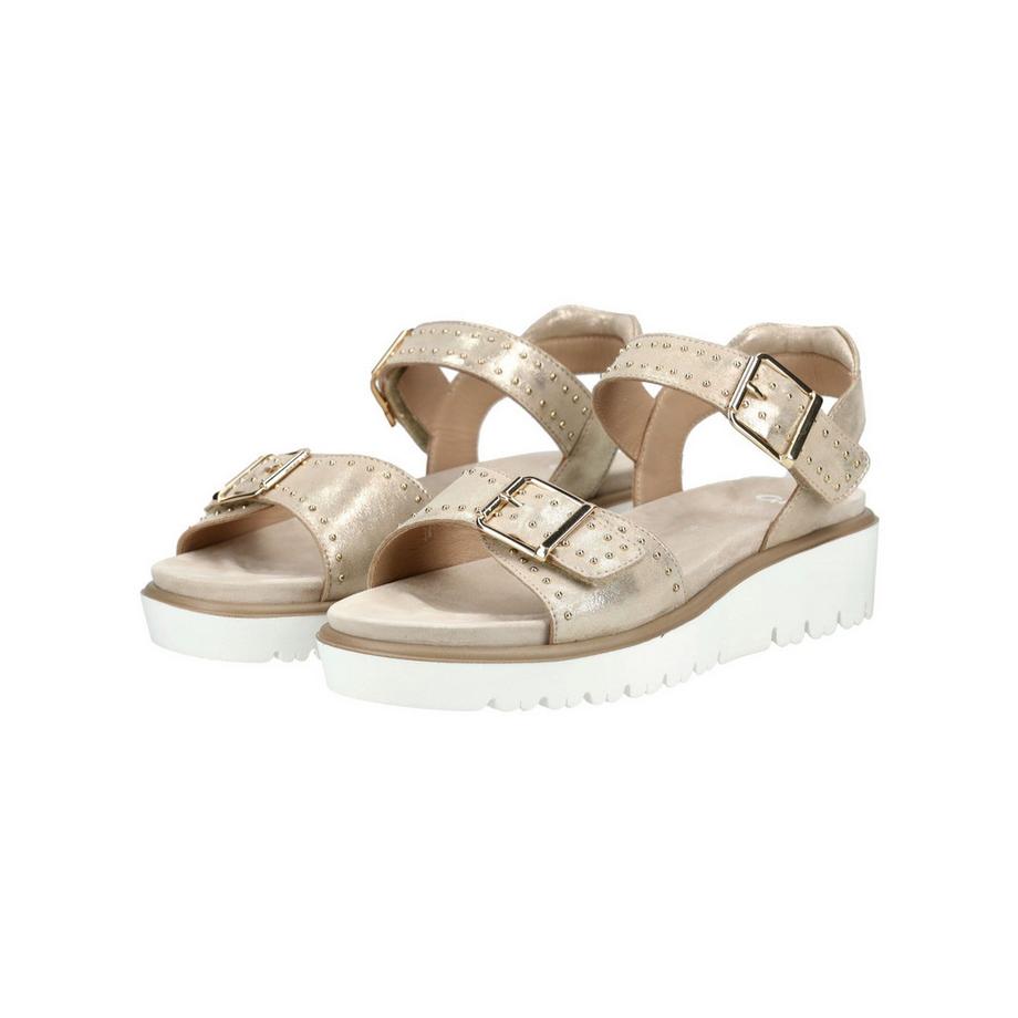 ara Sandali con plateau e fibbie borchie  