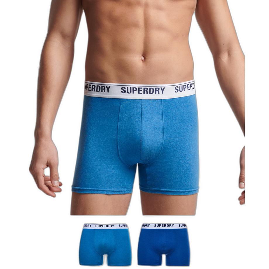 Superdry boxerhort au bio-baumwolle uperdry (x2)  