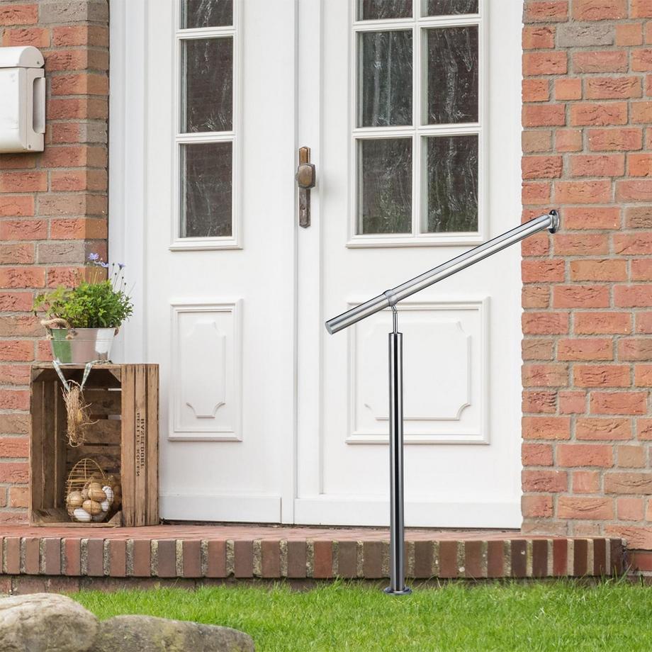 Northix  Treppengeländer aus Edelstahl 