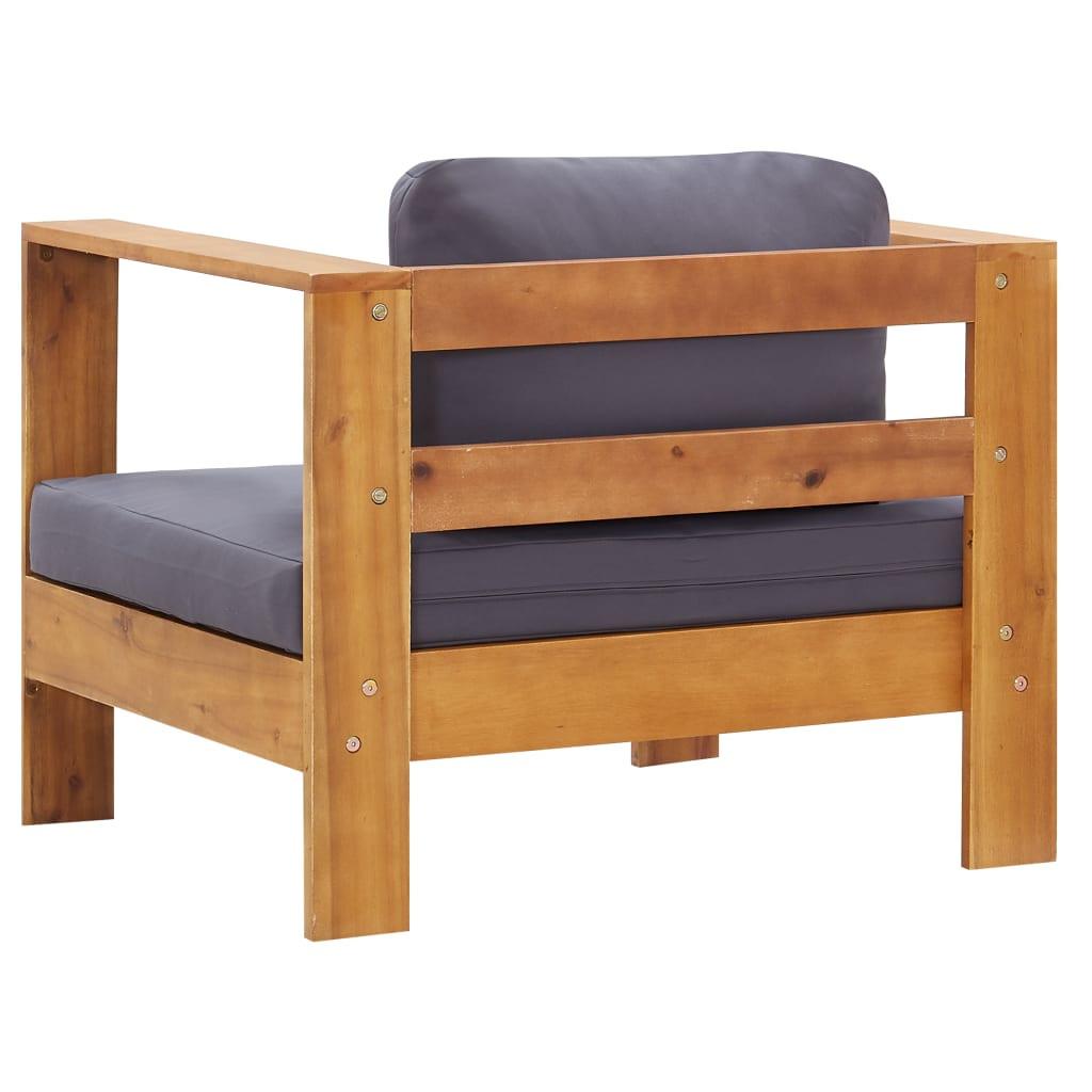 VidaXL Chaise de canapé bois d'acacia  