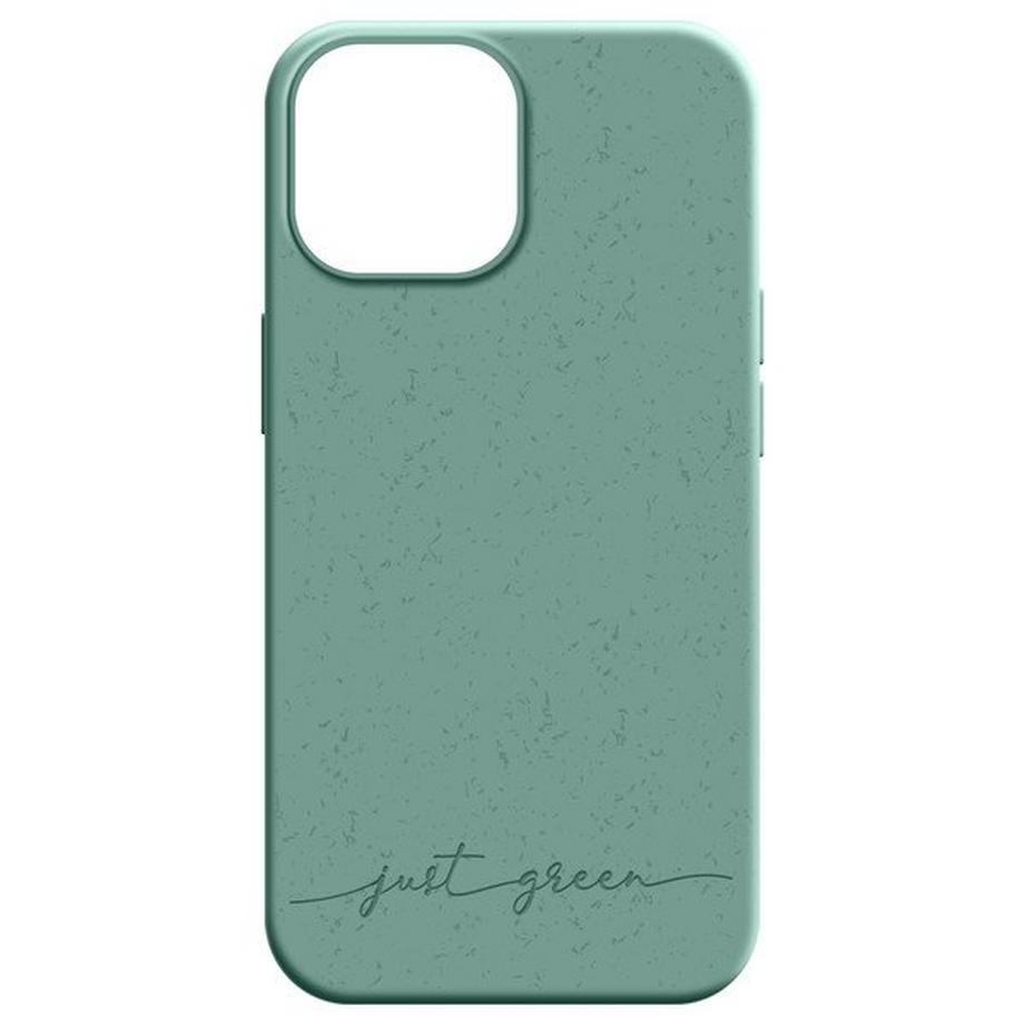 Just green  Coque iPhone 14 Recyclable Vert Foncé 
