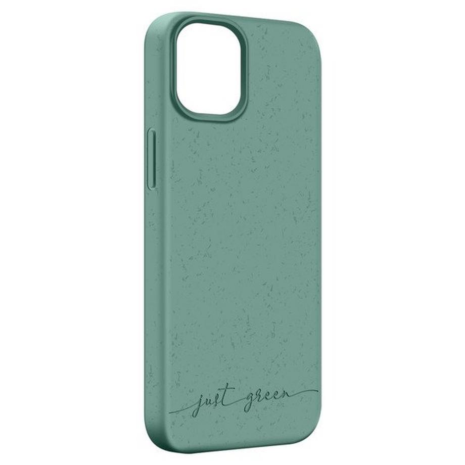 Just green  Coque iPhone 14 Recyclable Vert Foncé 