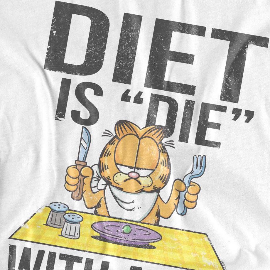 Garfield  T-ShirtDiet Is Die With A T 
