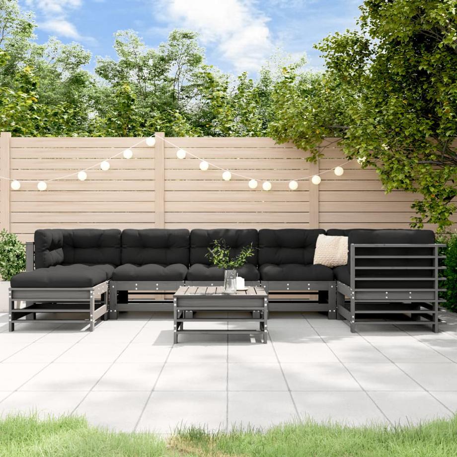VidaXL Garten lounge set holz  