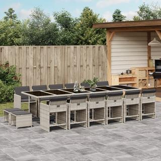 VidaXL Garten essgruppe poly-rattan  