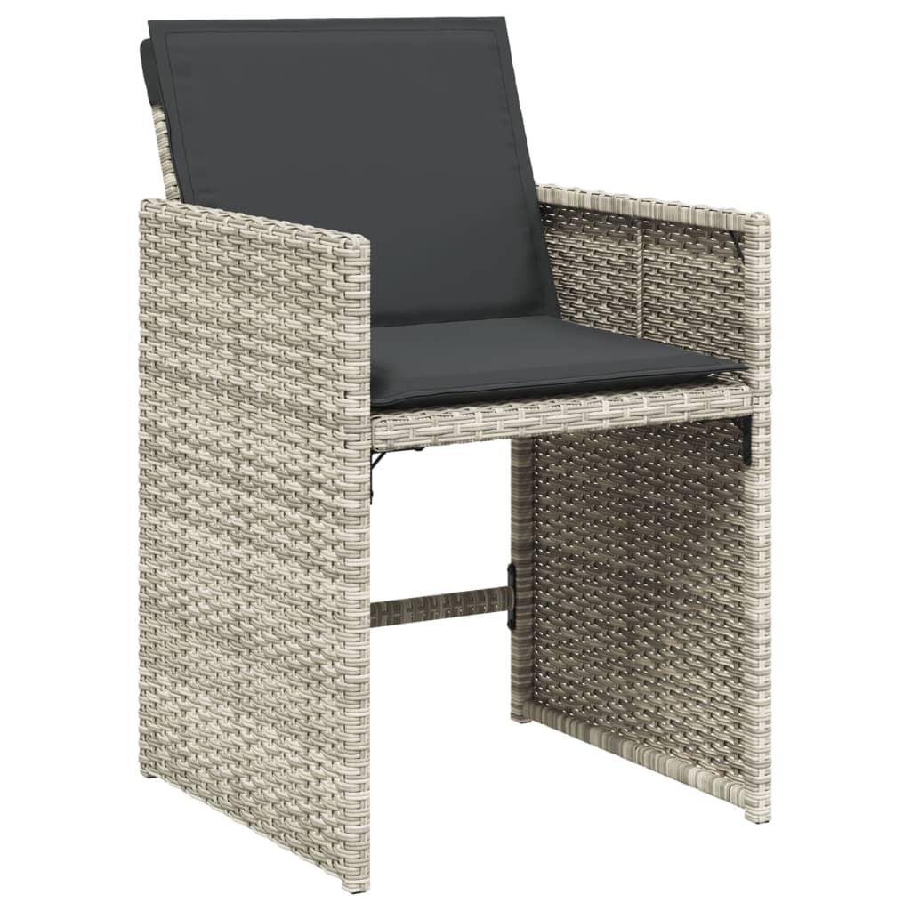 VidaXL Garten essgruppe poly-rattan  