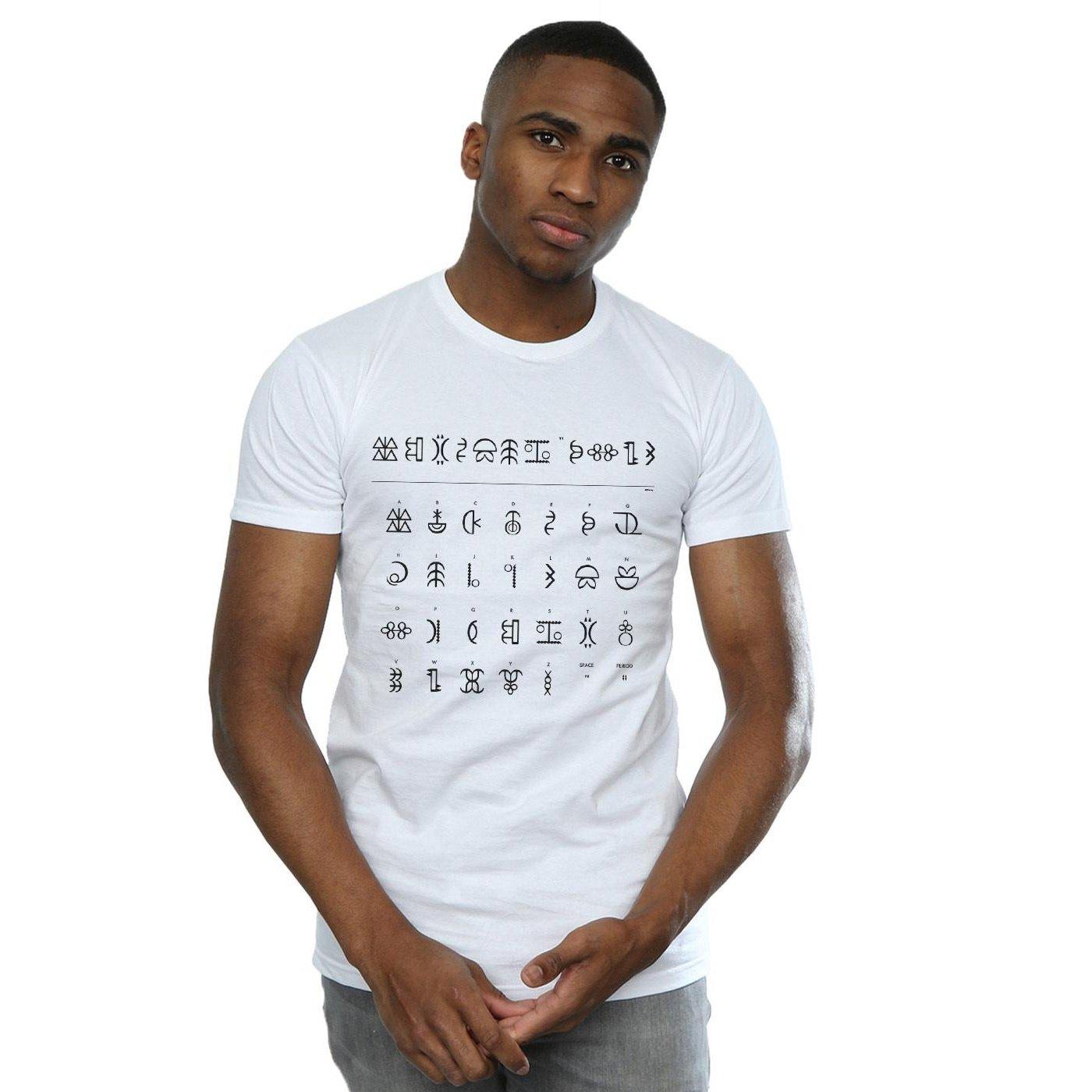 Disney  Artemis Fowl Gnommish Alphabet TShirt 