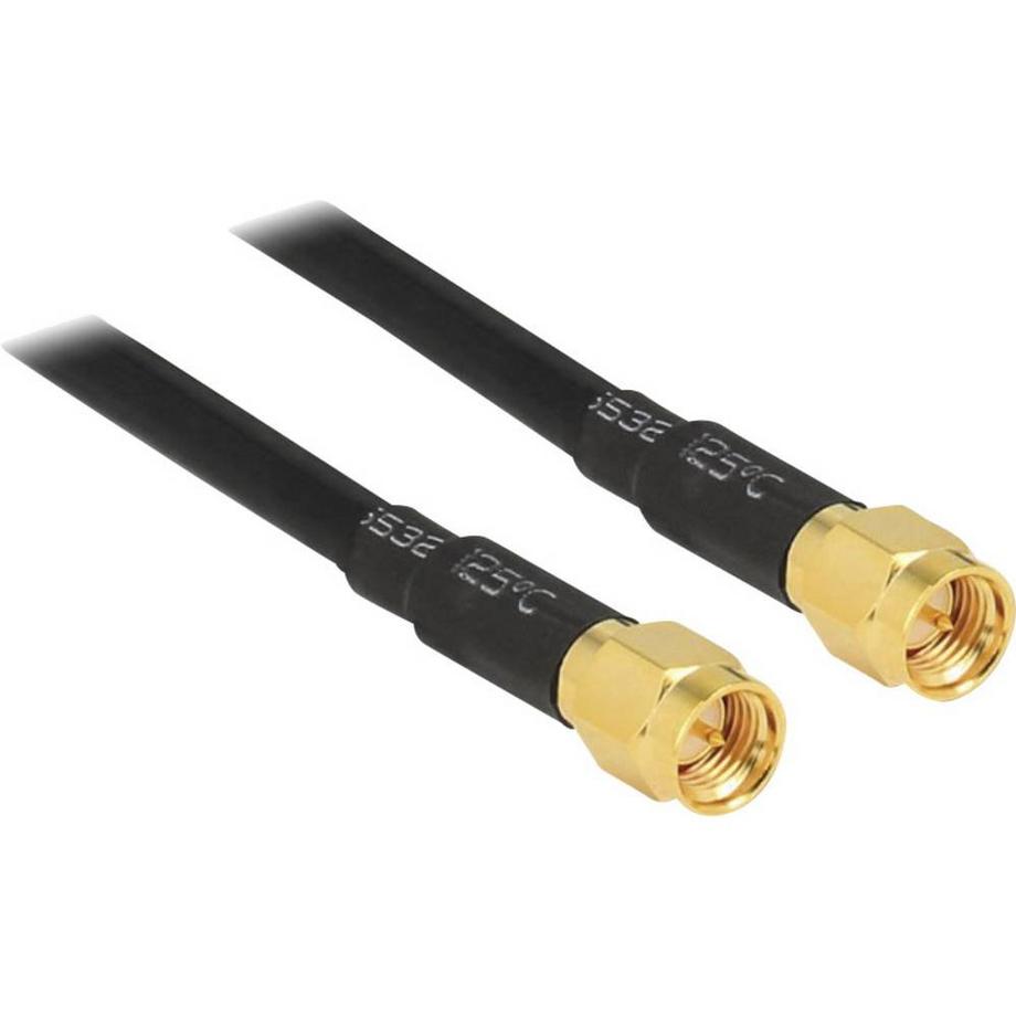 DeLock  Antennenkabel SMA Stecker > SMA Stecker LMR195 10 m 