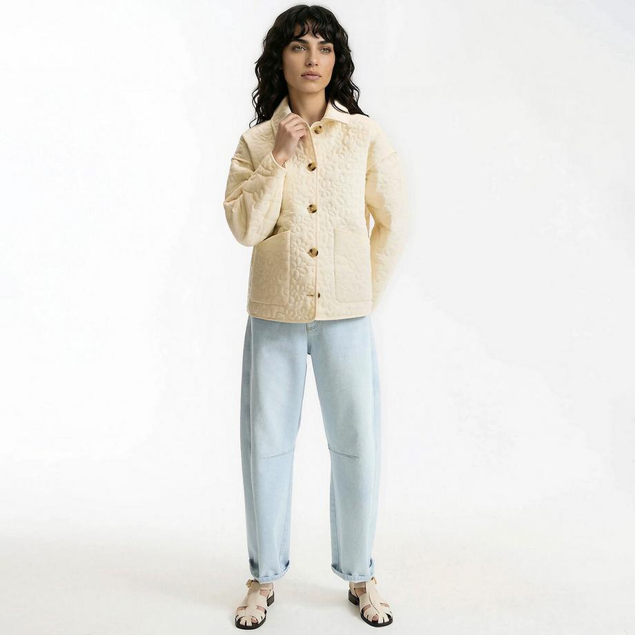 La Redoute Collections Giacca trapuntata con fiori in rilievo  