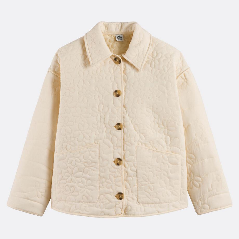 La Redoute Collections Giacca trapuntata con fiori in rilievo  