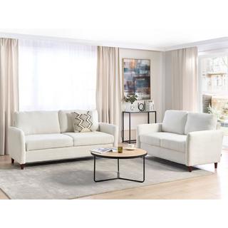 Beliani 3 Sitzer Sofa aus Cord Modern MARE  