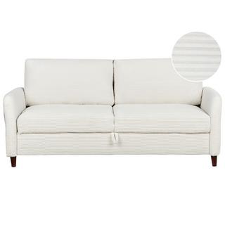 Beliani 3 Sitzer Sofa aus Cord Modern MARE  