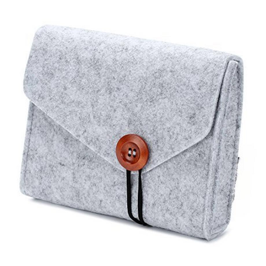 Only-bags.store  Pochette de rangement en feutre Sacoche Etui pour accessoires 