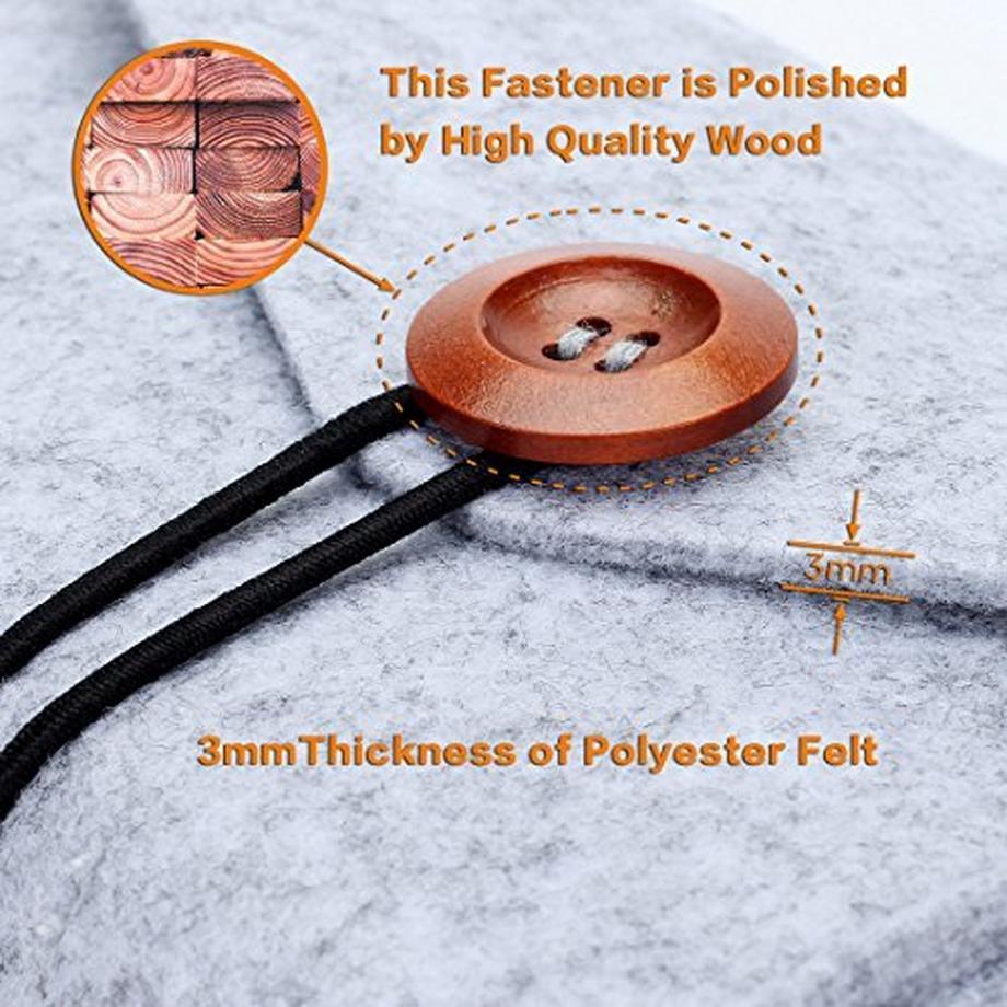 Only-bags.store  Pochette de rangement en feutre Sacoche Etui pour accessoires 