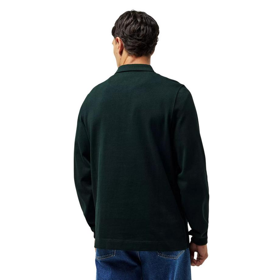 PAUL SMITH Maglietta Polo Manica Lunga con Logo Ricamato  