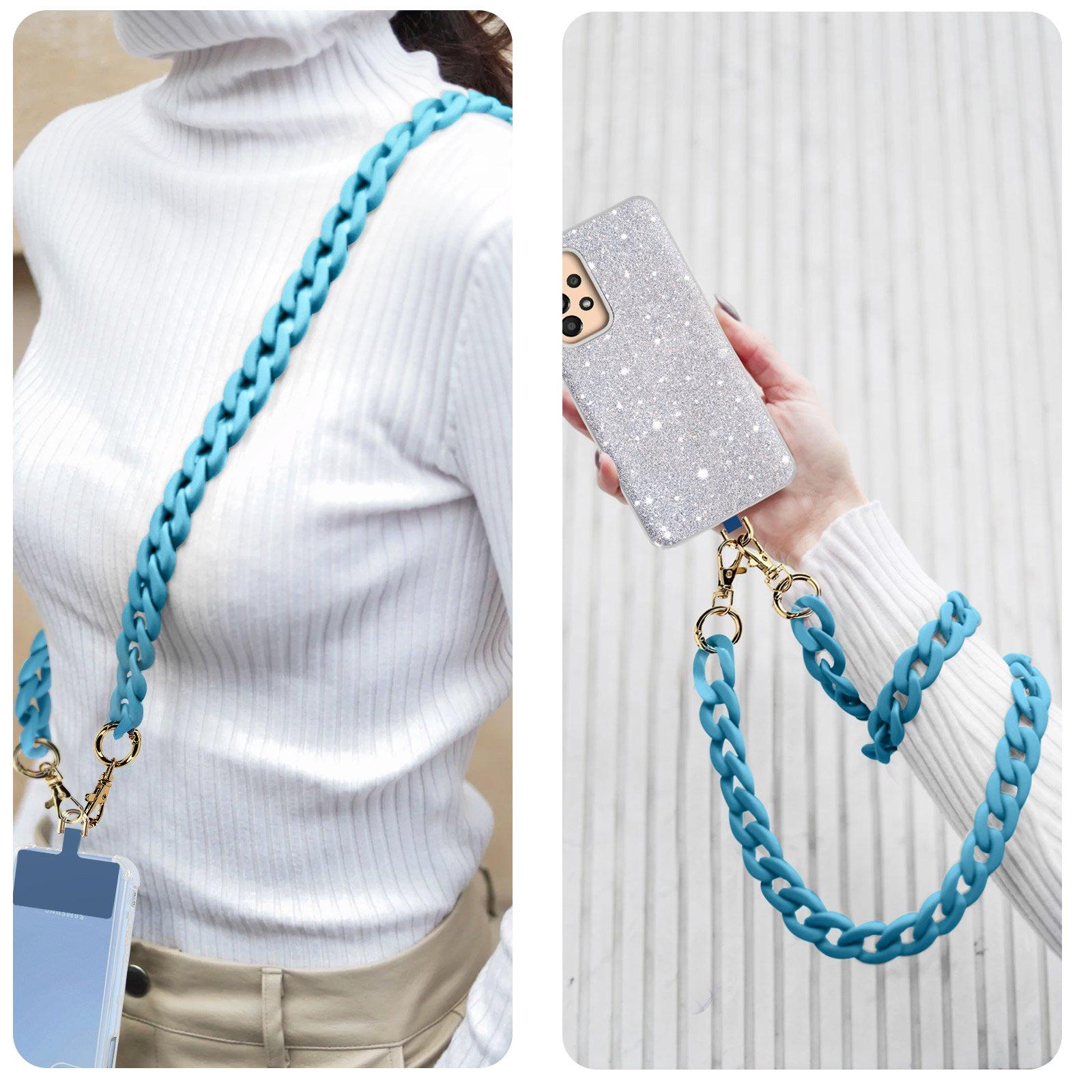 Avizar  Moxie Ibiza 120cm Handykette Blau 